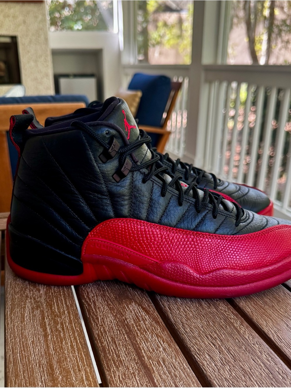 Air Jordan 12 Flu Game. Size 10. No box. Basically brand new.